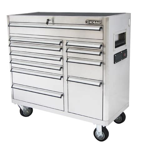 41 tool cabinet stainless steel|kobalt stainless steel tool box.